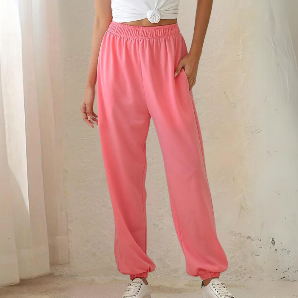 Women's Wide Leg Joggers - Stylish and Comfortable