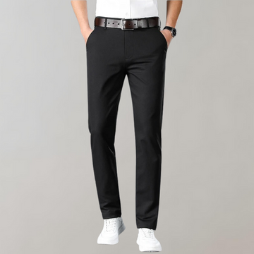 Men's Slim Fit Work Trousers - Stretch & Lightweight