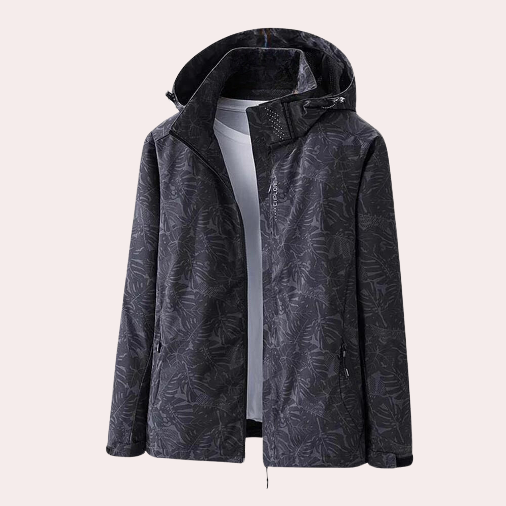 Women's Stylish Two-Way Windbreaker - Detachable Hood Style