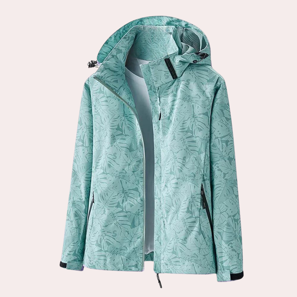 Women's Stylish Two-Way Windbreaker - Detachable Hood Style