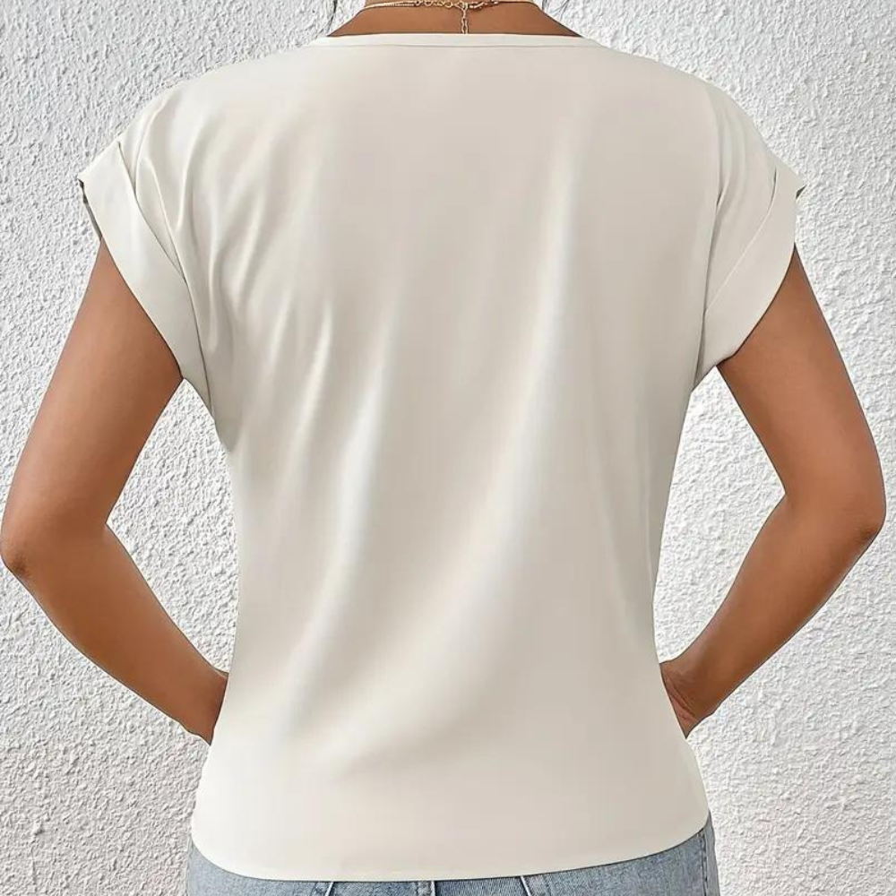 Stylish and Chic V-Neck Top for Women