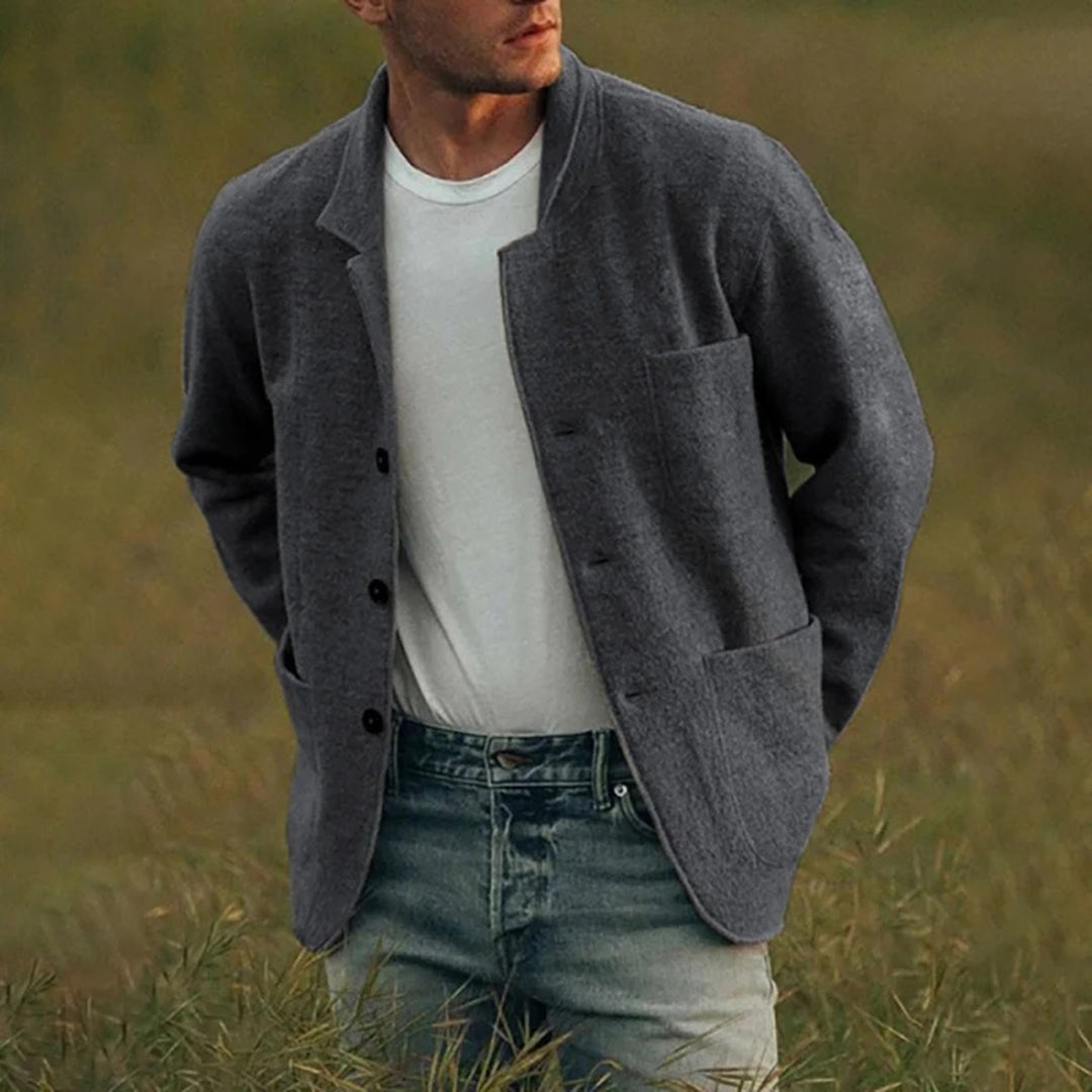 Stylish Multi-Pocket Jacket for Men
