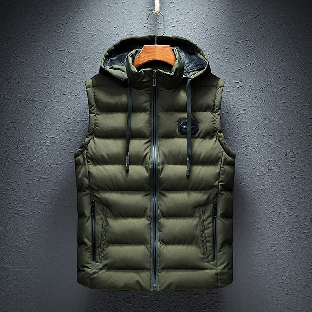 Stylish and Comfortable Hooded Vest for Men