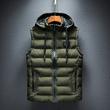 Stylish and Comfortable Hooded Vest for Men