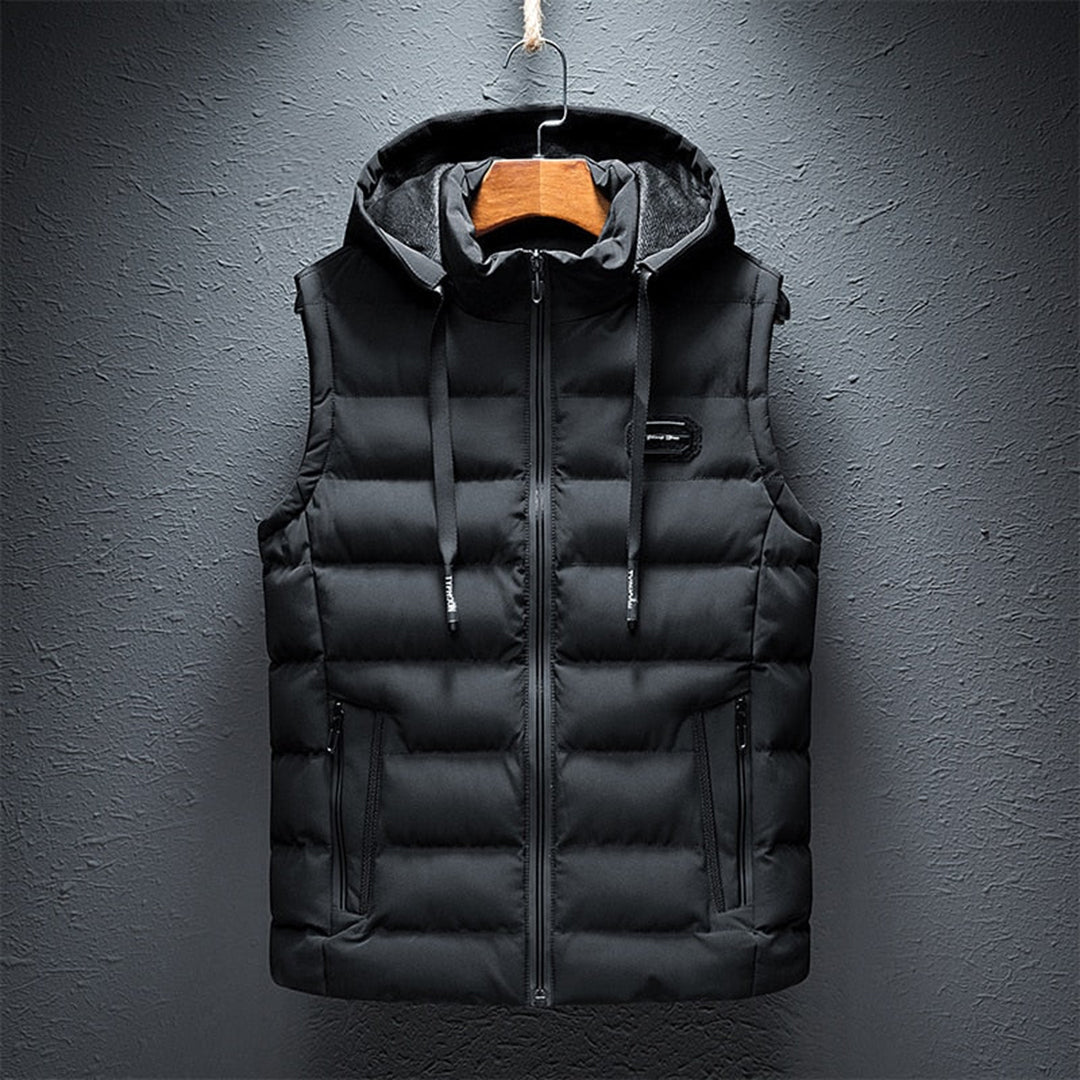 Stylish and Comfortable Hooded Vest for Men