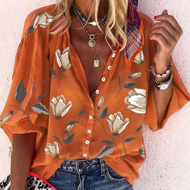 Stylish Blouse with Cheerful Prints for Women | Alana