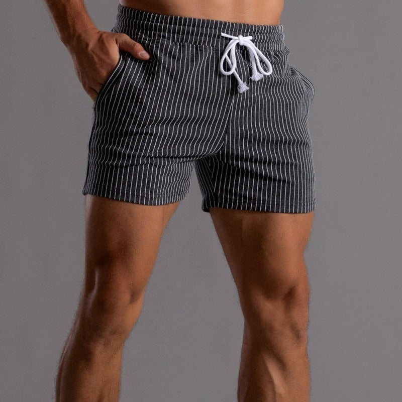 Stylish and Comfortable Striped Shorts for Men | Alex
