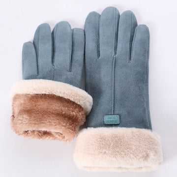 Amara - Stylish and Warm Furry Winter Gloves for Women