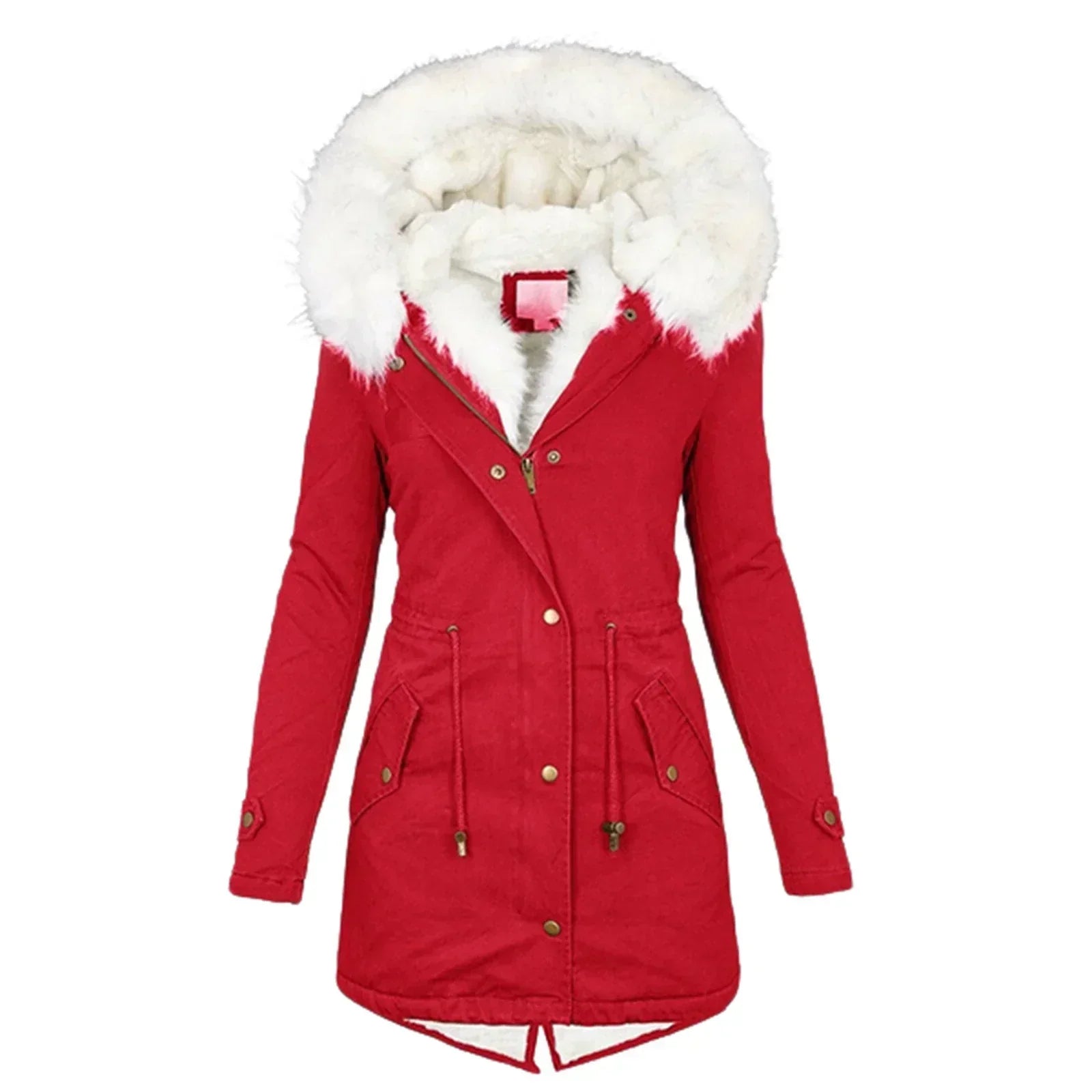 Women's Coat - Long and Hooded Parka