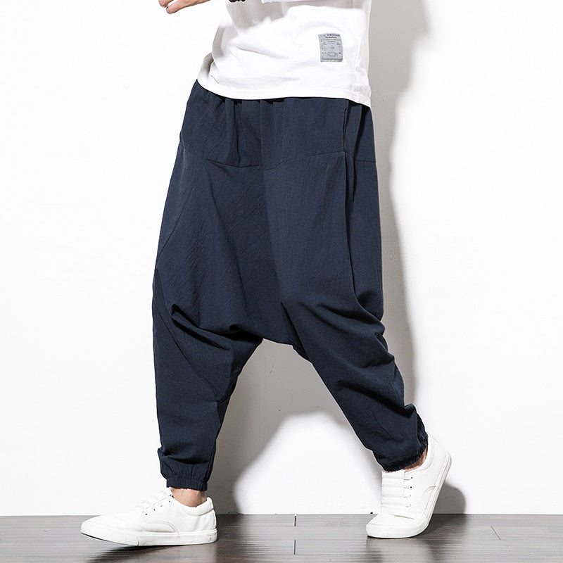 Men's Harem Joggers - Stylish Baggy Fit