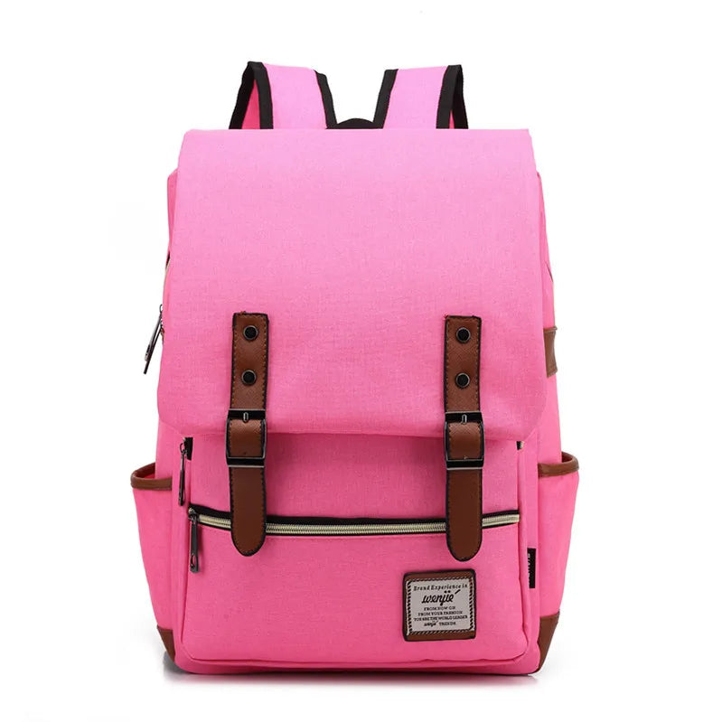 Women's Oxford Waterproof Backpack - Rugged Flap Top Daypack
