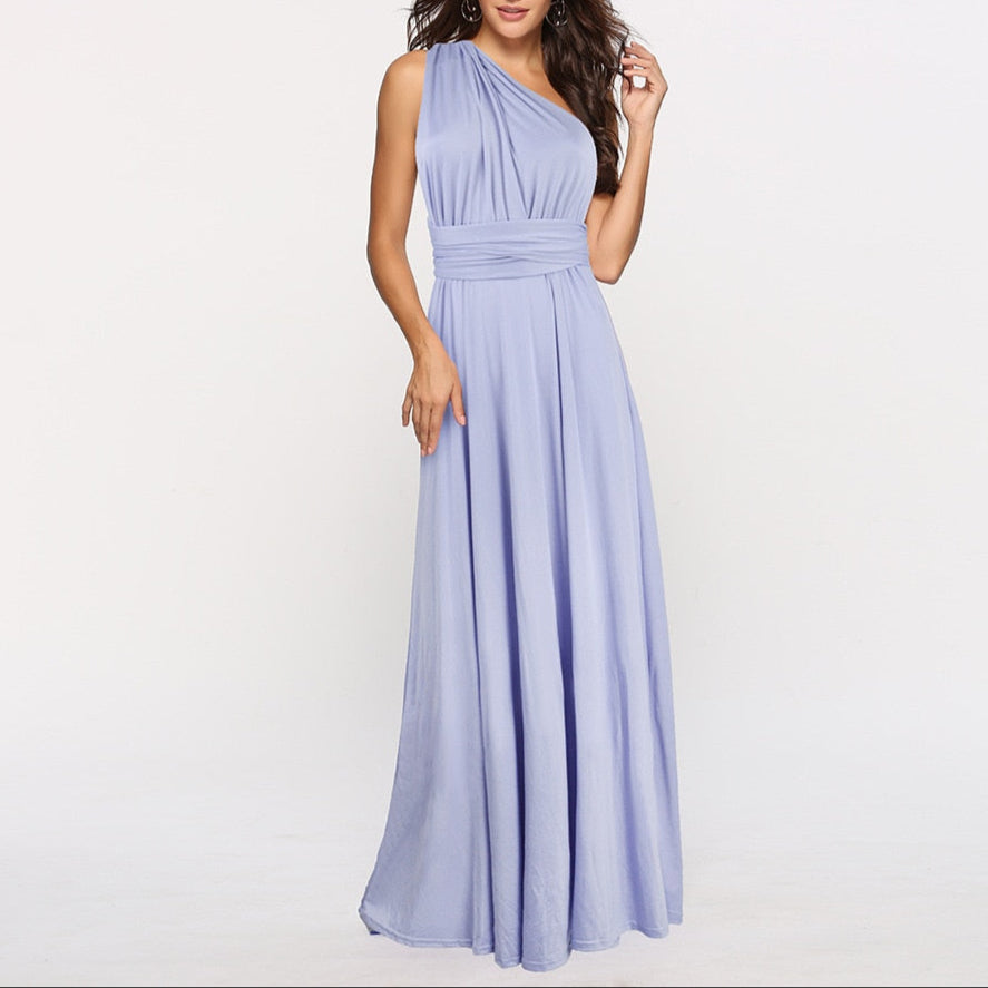 Elegant Multiway Wrap Maxi Dress for Women