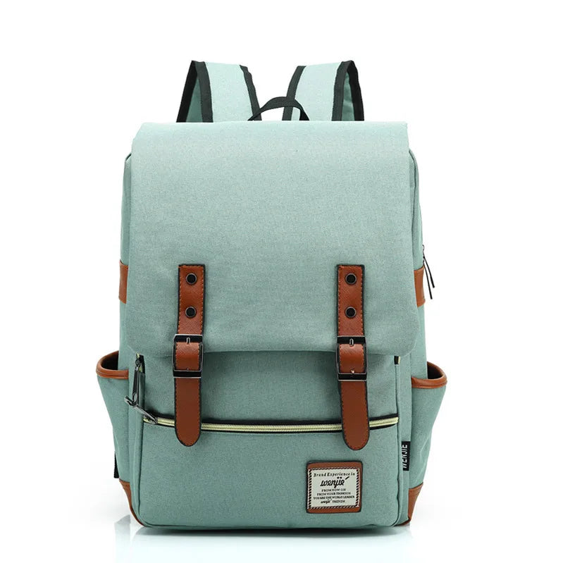 Women's Oxford Waterproof Backpack - Rugged Flap Top Daypack