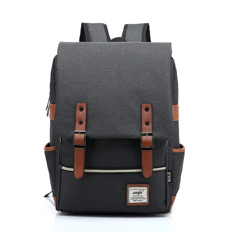 Women's Oxford Waterproof Backpack - Rugged Flap Top Daypack