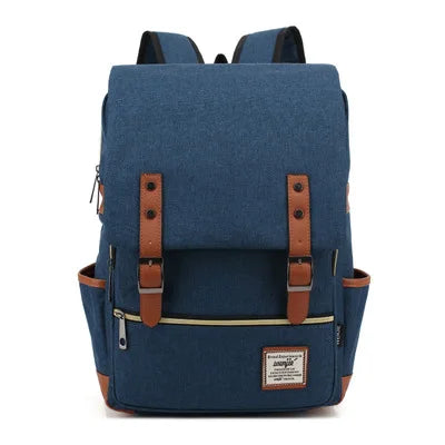Women's Oxford Waterproof Backpack - Rugged Flap Top Daypack