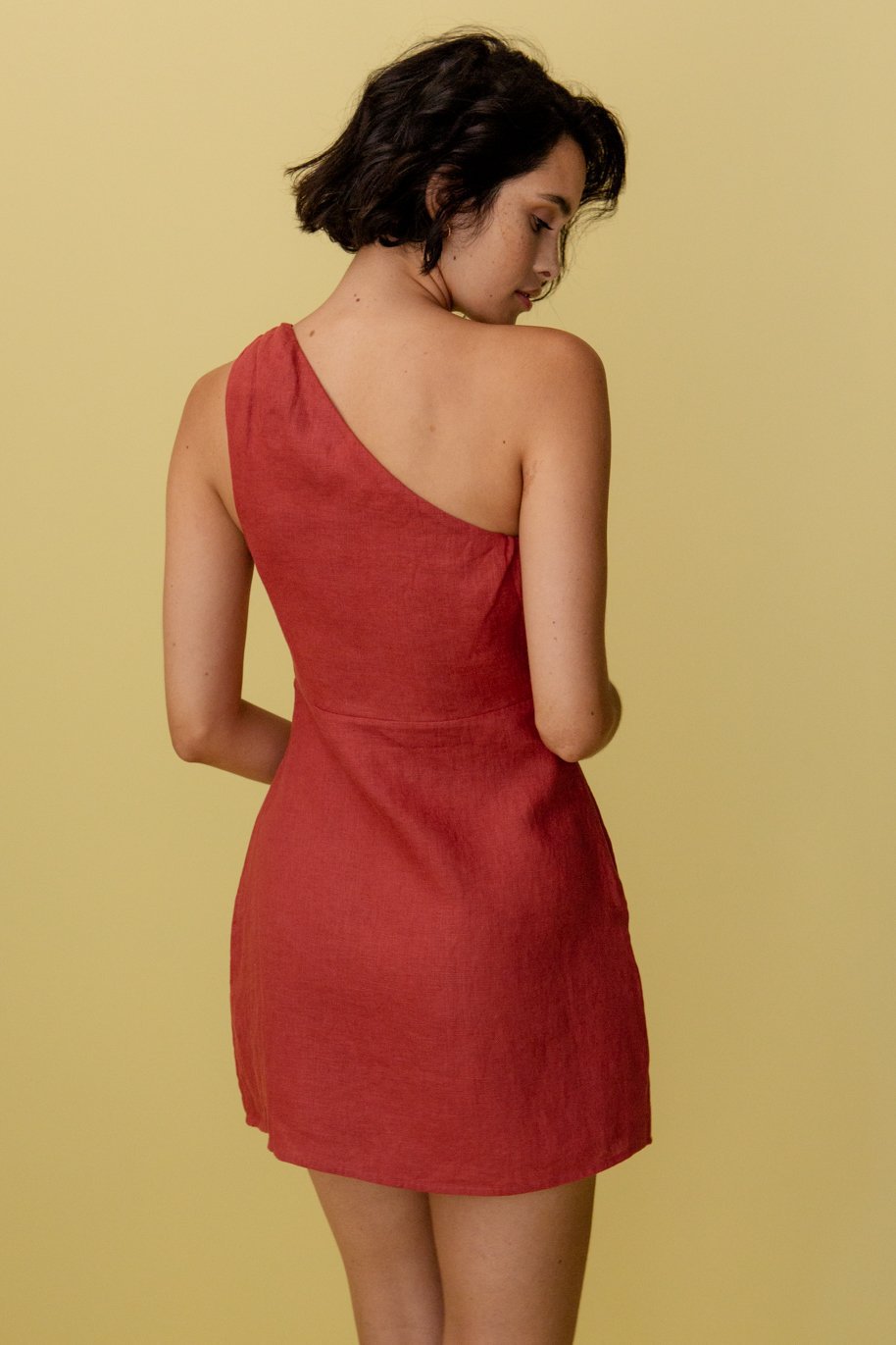 Elegant and Casual One Shoulder Dress for Women
