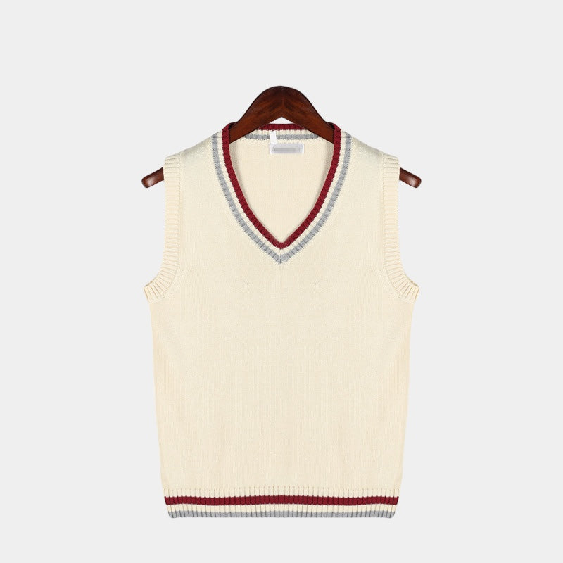 Classic Sleeveless V-Neck Vest for Men | James