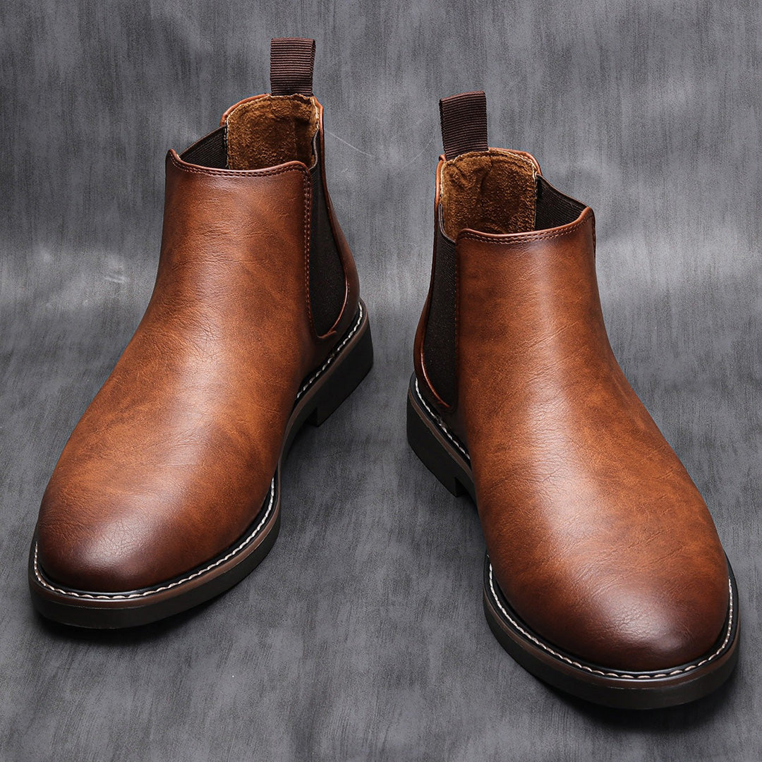 Men's Chelsea Boots - Ankle with Elastic Side Panels