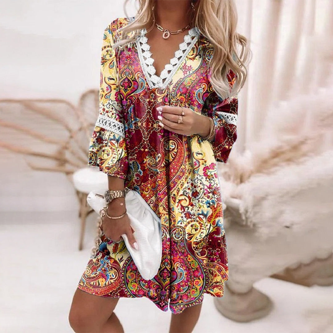 Stylish and Trendy Dress with Print for Women