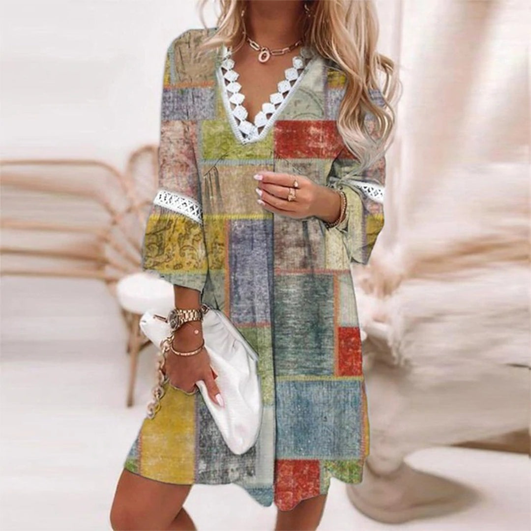 Stylish and Trendy Dress with Print for Women