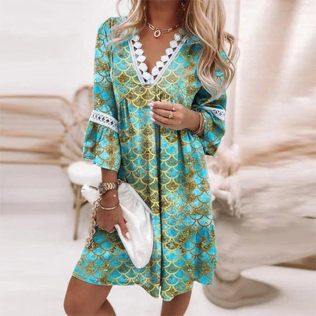 Stylish and Trendy Dress with Print for Women