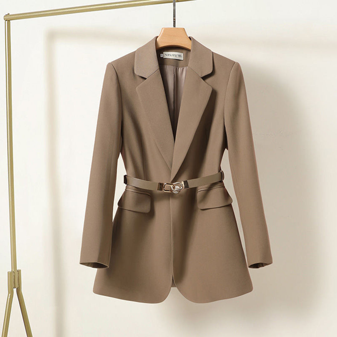 Elegant and Chic Belted Blazer for Women