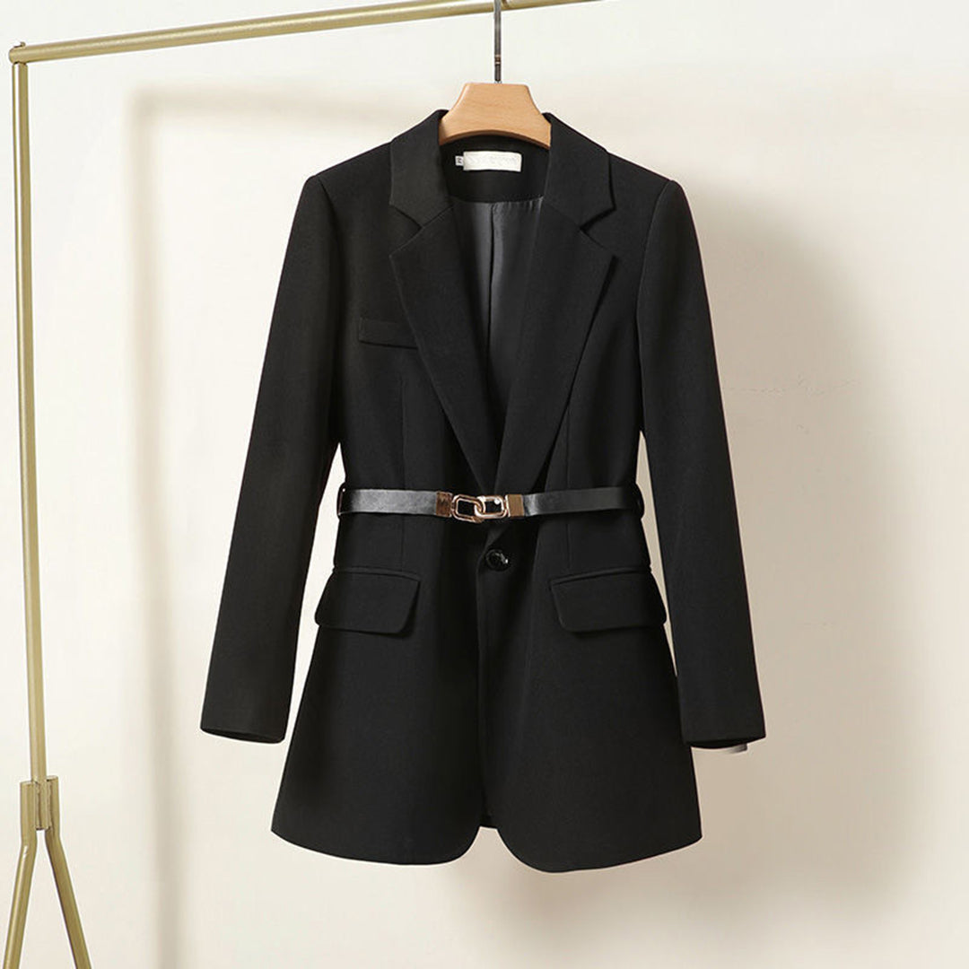 Elegant and Chic Belted Blazer for Women