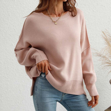 Erica - Oversized Knit Sweater for Autumn for Women