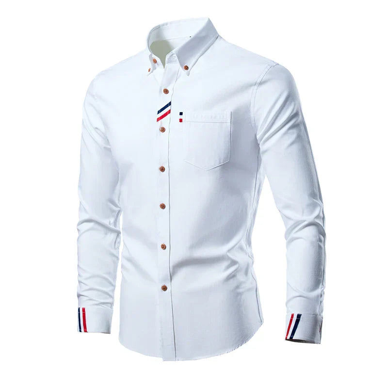 Casual and Classic Long-Sleeve Shirt for Men