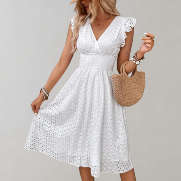 Elegant and Chic White Dress for Women