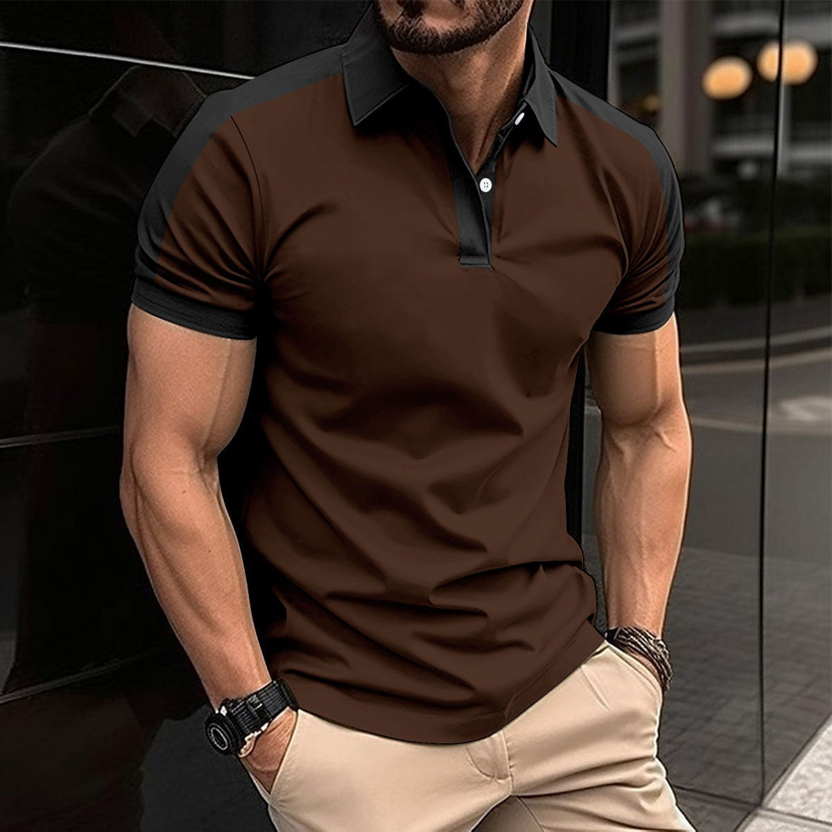 Slim-Fit Polo Shirt for Men