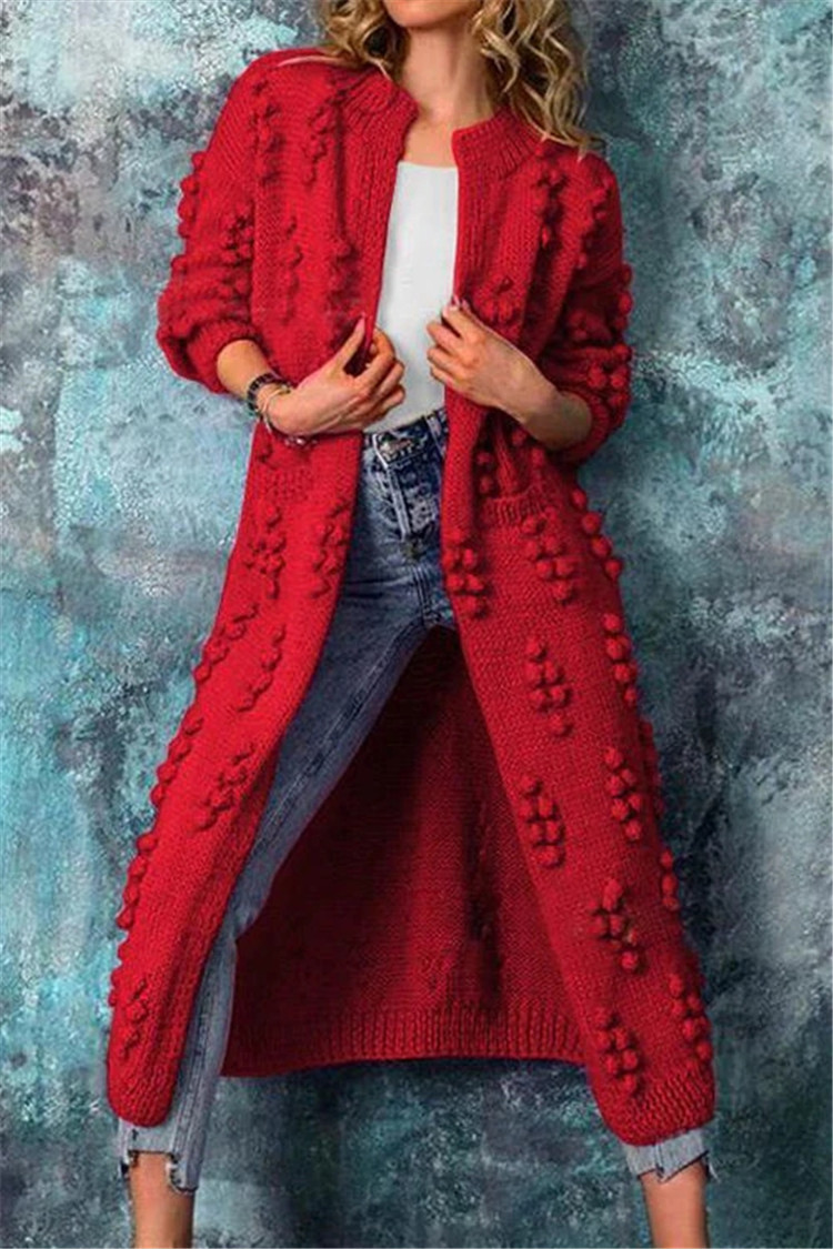 Gracie - Elegant Sweater with Matching Cardigan for Women