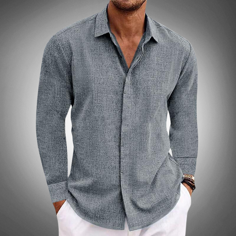 Classic and Casual Long Sleeve Shirt for Men