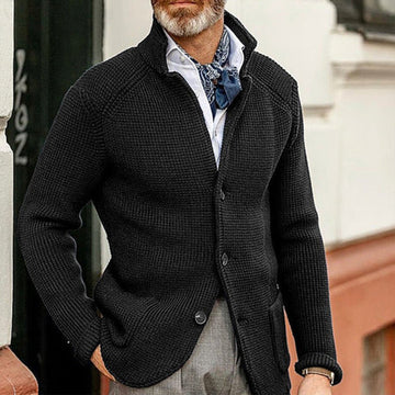 Men's Modern Knit Cardigan - Versatile Casual Vest