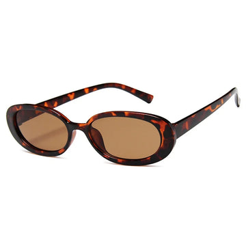 Vintage Oval UV400 Sunglasses for Women