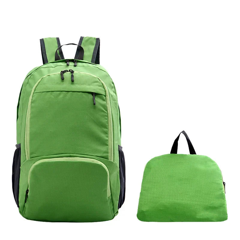 Unisex Lightweight Foldable Travel Backpack - Waterproof & Organised