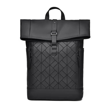 Men's Large Rolltop Travel Backpack - Waterproof & Organised