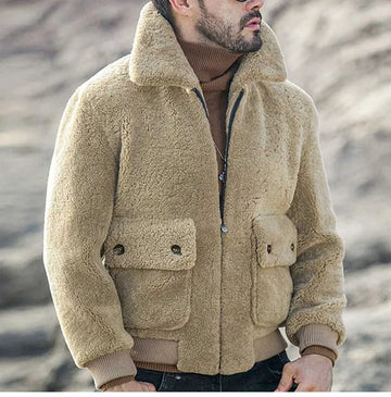 Nolan - Fur-Lined Winter Jacket for Men
