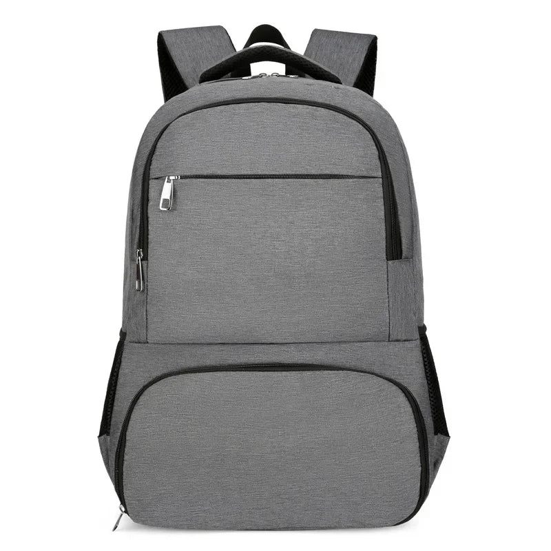 Unisex Anti-Theft Travel Backpack - Waterproof Insulated Lunch Compartment