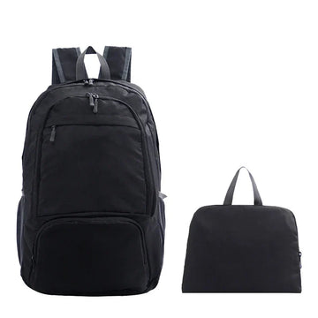 Unisex Lightweight Foldable Travel Backpack - Waterproof & Organised