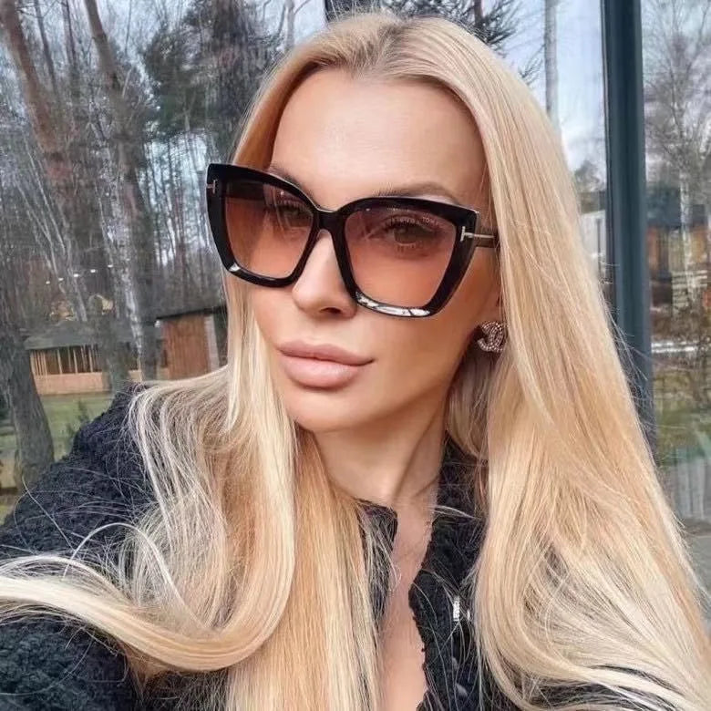 Oversized Cat Eye UV400 Sunglasses for Women