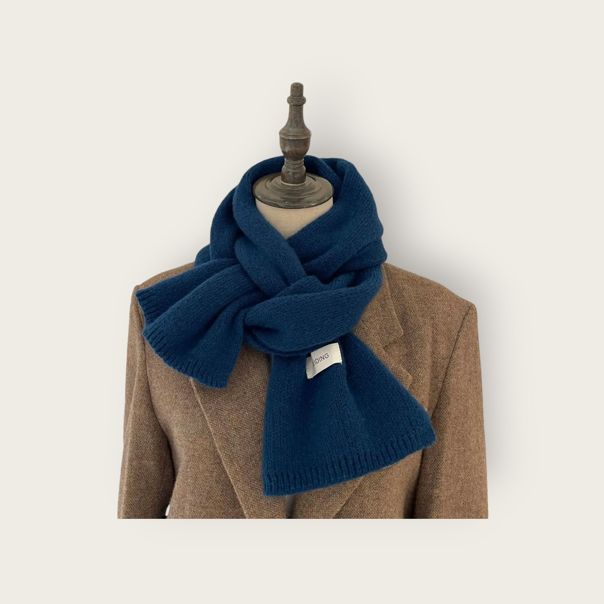 Unisex Scarf - Chunky Finish with Ribbed Ends