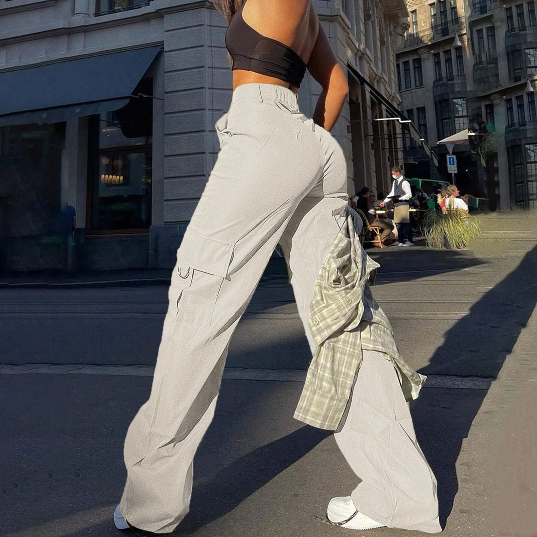 Paloma - High-Waist Cargo Pants for Women