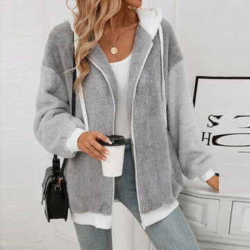 Alwina - Casual Long Sleeve Hoodie for Women