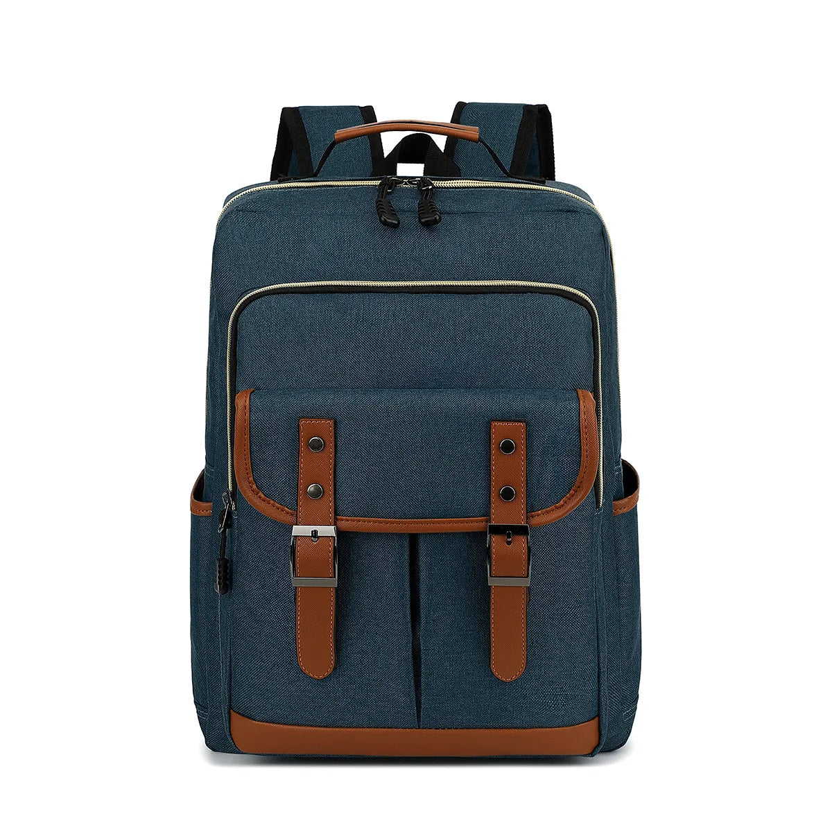 Unisex Vintage Waterproof Backpack - Large & Ergonomic