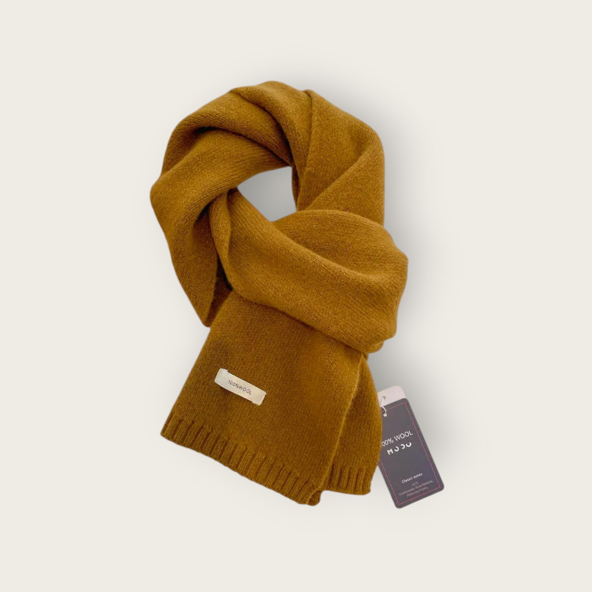 Unisex Scarf - Chunky Finish with Ribbed Ends