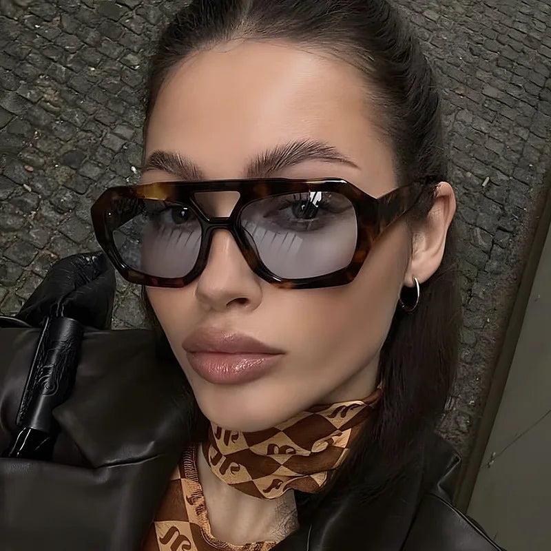 Irregular Square UV400 Sunglasses for Women