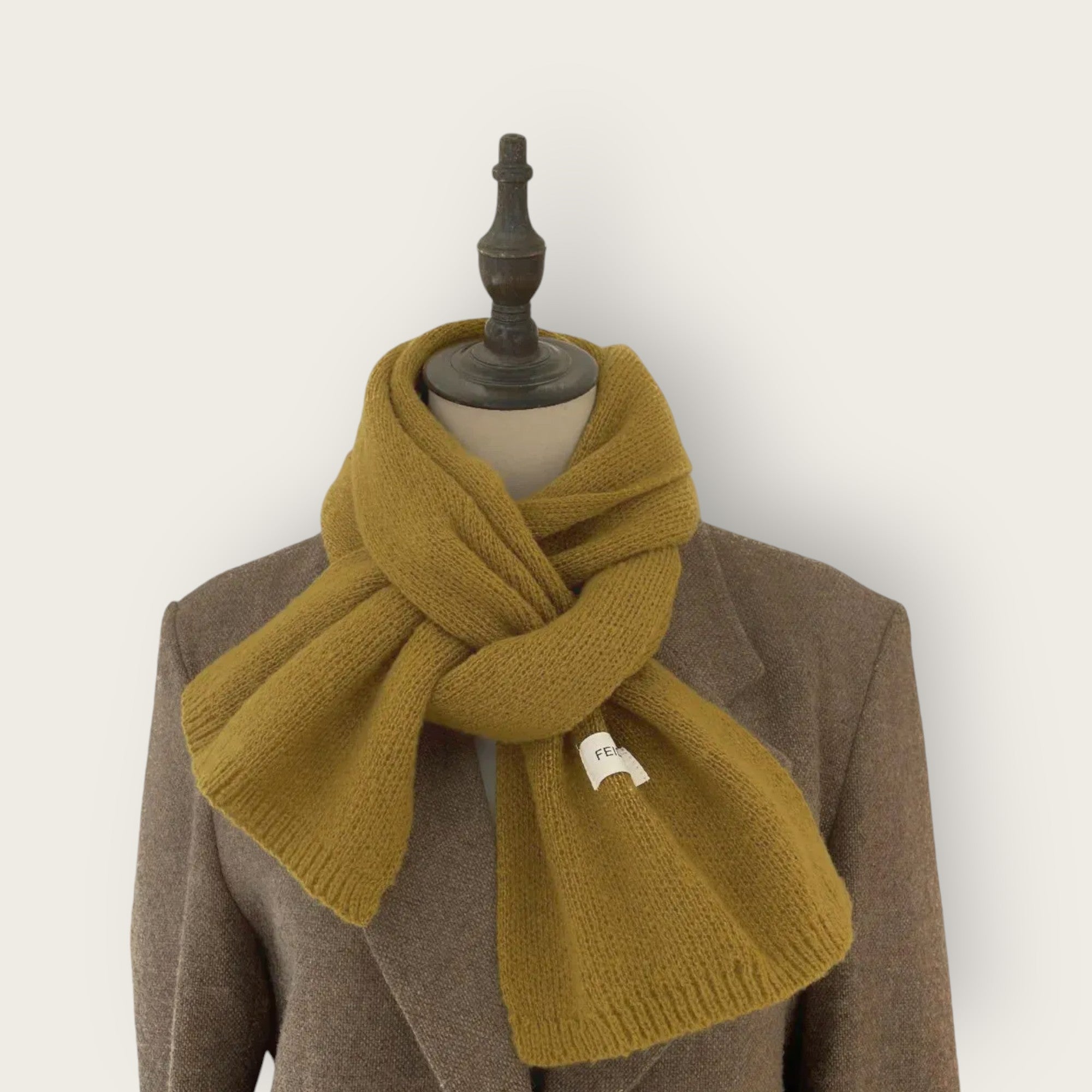 Unisex Scarf - Chunky Finish with Ribbed Ends