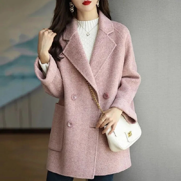Elegant Wool Winter Coat for Women | Clara