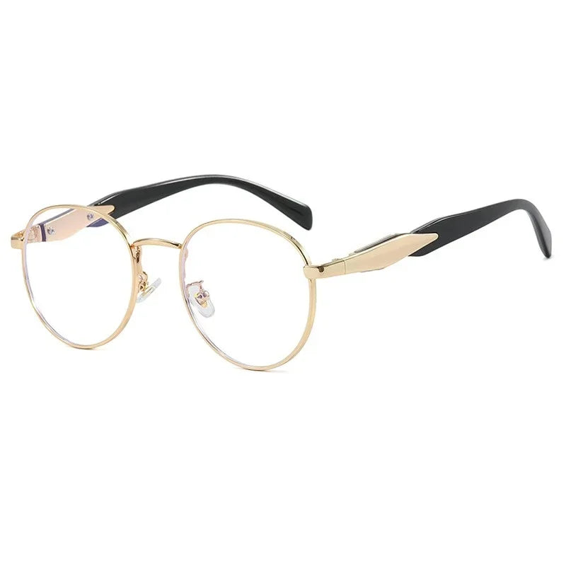 Vintage Round Metal UV400 Sunglasses for Women